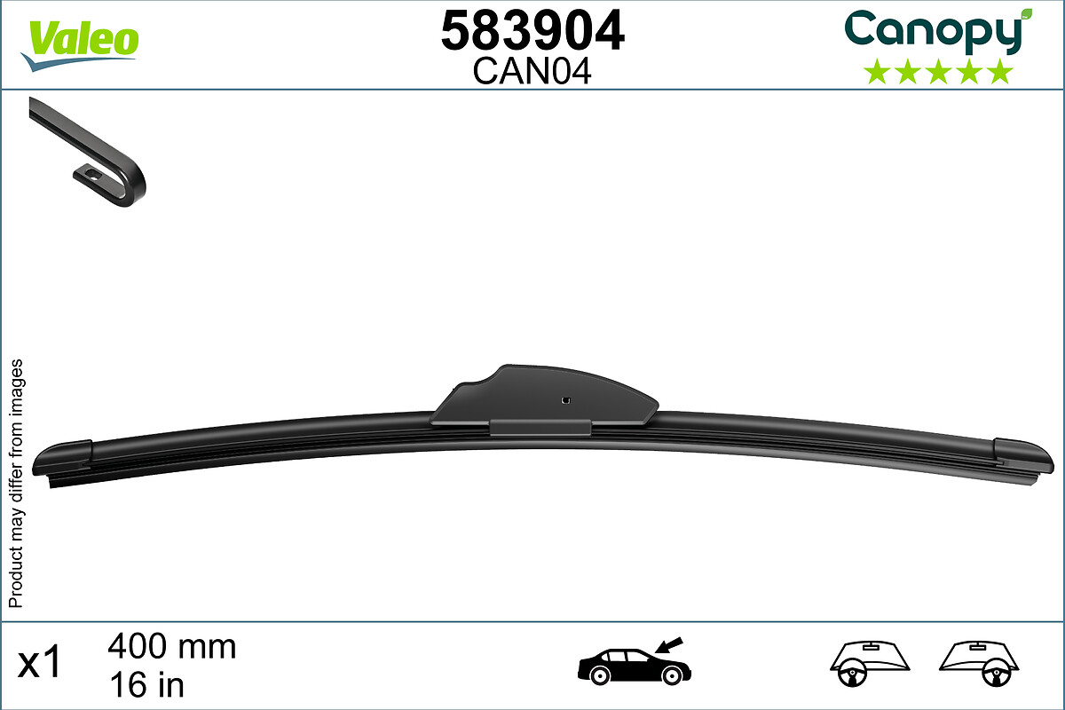 Lamela stergator VALEO 583904